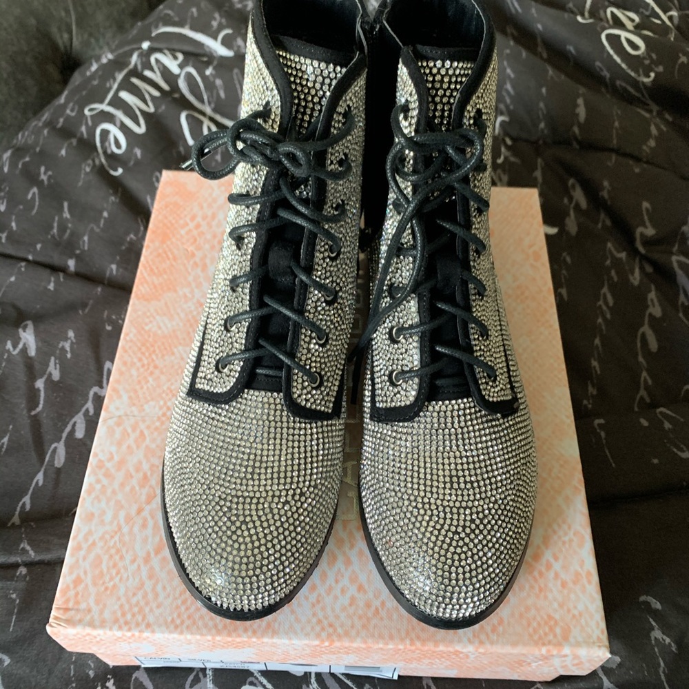 Rhinestone boots